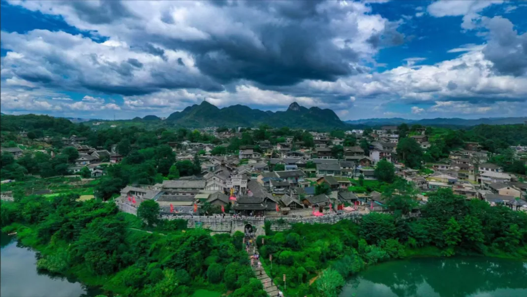 Qingyan Ancient Town stone lanes, Guiyang