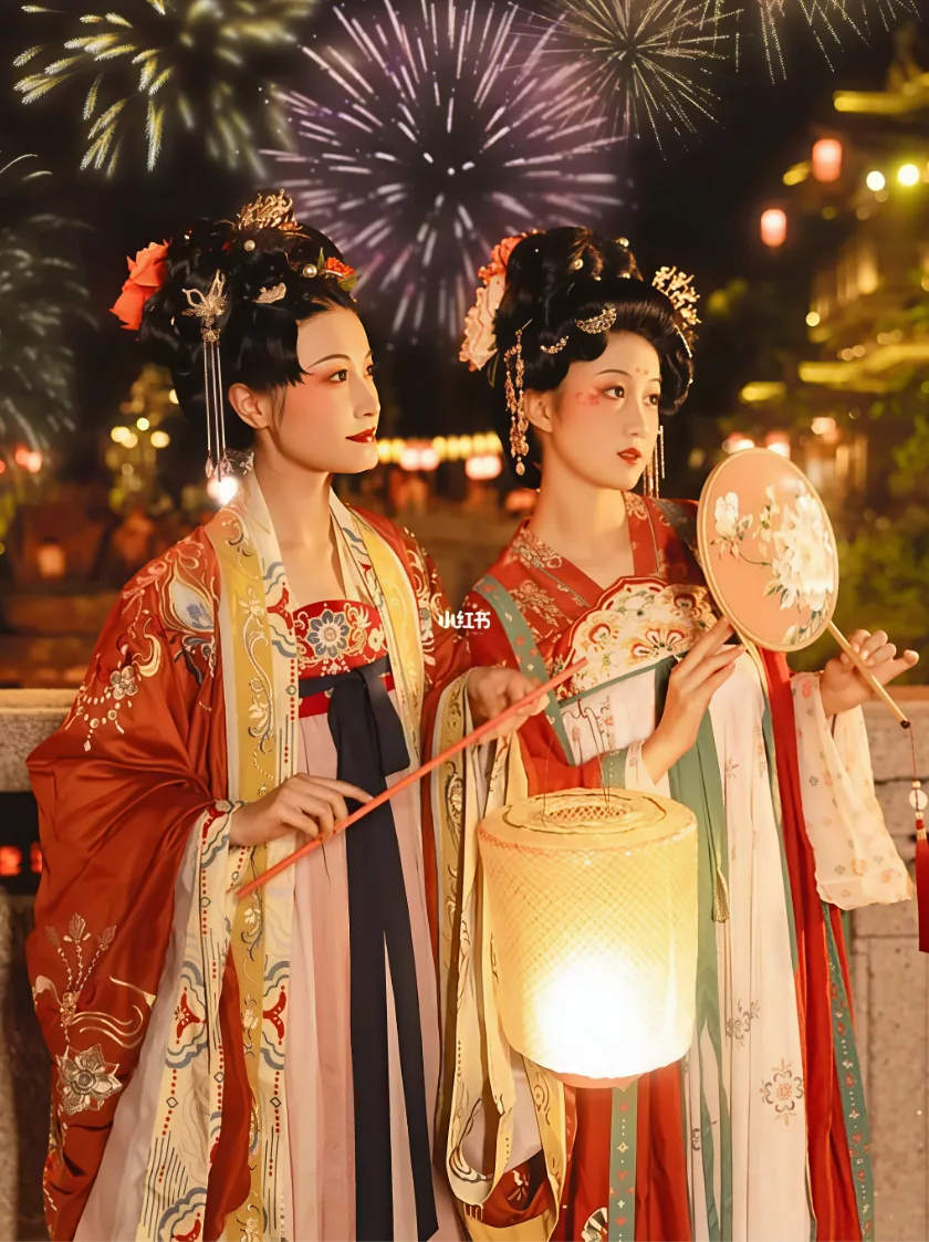 Hanfu evenings at Luoyi Ancient City, Luoyang