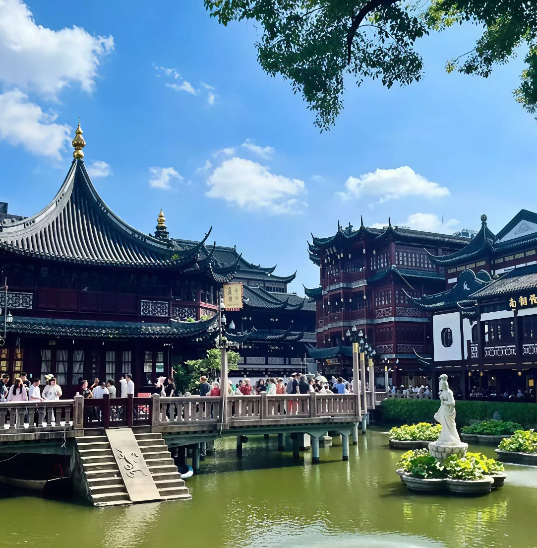 Yu Garden's rockery and pavilions, Shanghai