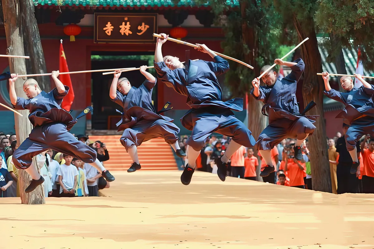 Shaolin Temple below Mount Song, Dengfeng